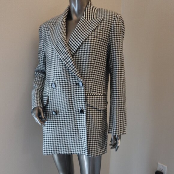 Veronica Beard Hutchinson Jacket Houndstooth Dickey Blazer Size XS - Picture 5 of 9